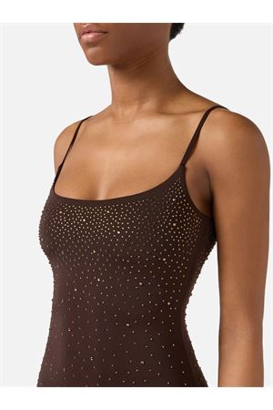 Evy Abito Lungo Aderente Strass Degrade MC2 SAINT BARTH | Abito | EYV000101830L